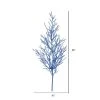 Vickerman 28" Onoclea Glitter Wild Huck Artificial Christmas Spray