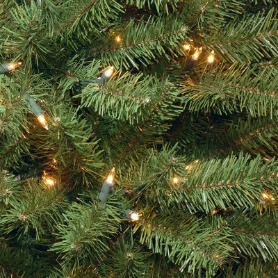 National Tree Company 7 ft Pre-Lit Artificial Christmas Tree, Green, North Valley Spruce, White Lights, Includes Stand 4 National Tree Company 7 ft Pre-Lit Artificial Christmas Tree, Green, North Valley Spruce, White Lights, Includes Stand - Image 2