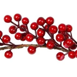 Northlight 5' x 3.5" Unlit Shiny Red Berries Artificial Winter Christmas Garland 6 Northlight 5' x 3.5" Unlit Shiny Red Berries Artificial Winter Christmas Garland -Northlight Christmas Store GUEST 857a83c5 8fc5 4e37 85b1 34f551cb4967