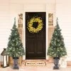LuxenHome Set of 2 4Ft Pre-Lit LED Artificial Pine Christmas Tree with Urn Pot -Northlight Christmas Store GUEST 8588909c b4dd 4383 b9d4 ae977f6b8f26