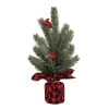 Transpac Artificial 16 in. Green Christmas Cardinal Tree -Northlight Christmas Store GUEST 86329d9d 0e62 4857 8a06 d045d31bd83c