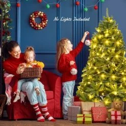 Costway 6ft Premium Hinged Artificial Christmas Fir Tree w/ 1250 Branch Tips -Northlight Christmas Store GUEST 87e36398 e54f 4988 93a0 6260102c9696