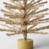 24" Unlit Tinsel Mini Artificial Christmas Tree Champagne Gold - Wondershop™ -Northlight Christmas Store GUEST 8963feaf b506 4428 be0b 597db242f2e3