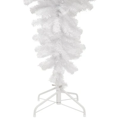 Northlight 5.5' Upside Down White Spruce Artificial Christmas Tree, Unlit 6 Northlight 5.5' Upside Down White Spruce Artificial Christmas Tree, Unlit - Image 4