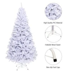 Costway 6/7.5/9Ft Hinged Artificial Christmas Tree Premium Pine Tree -Northlight Christmas Store GUEST 899bb4eb ba2d 4f62 b27c 1364a701173b