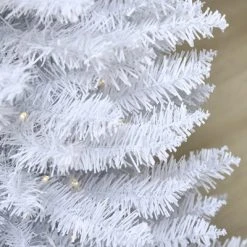 HOMCOM 5' Tall Pre-Lit Slim Noble Fir Artificial Christmas Tree with Realistic Branches, 110 Warm White LED Lights and 294 Tips -Northlight Christmas Store GUEST 89c3d605 1e16 4ee9 9e76 7956e821d8df 1