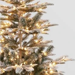 Puleo 7.5ft Pre-lit Artificial Christmas Tree Flocked Full Alaskan Fir 6 Puleo 7.5ft Pre-lit Artificial Christmas Tree Flocked Full Alaskan Fir -Northlight Christmas Store GUEST 89d43085 d201 4c89 8dae 903160e852a0