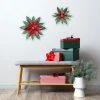 Northlight 14" Small Green and Red Metal Poinsettia Christmas Wall Hanging 1 Northlight 14" Small Green and Red Metal Poinsettia Christmas Wall Hanging -Northlight Christmas Store GUEST 8a5c30d3 2848 45d2 8d68 3fd06614ee50