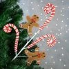 Northlight 28" Gingerbread and Candy Cane Swirls Christmas Spray -Northlight Christmas Store GUEST 8af07345 b423 4c3e 936e e15e7b02727a