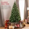 Best Choice Products 6ft Pre-Lit Premium Hinged Artificial Christmas Pine Tree w/ 1,000 Tips, 250 LED Lights, Metal Base -Northlight Christmas Store GUEST 8c2a1810 d15f 4312 a02d 3f9e0f62eeb8