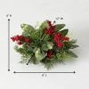 Sullivans Pine & Berry Artificial Orb Decorative Filler 4"H Red -Northlight Christmas Store GUEST 8da1bfc7 d05d 4b6a ab12 65191e667507