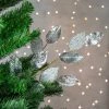 Northlight 28" Platinum Silver and Icy Glitter Leaves Christmas Spray 1 Northlight 28" Platinum Silver and Icy Glitter Leaves Christmas Spray -Northlight Christmas Store GUEST 8e4d19d2 bb81 4f92 8c75 7ebcf3c11513
