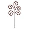 Transpac Foam 28.35 in. Red Christmas Candy Cane Curl Pick -Northlight Christmas Store GUEST 8ebe4839 9936 4e07 a2c4 b526d471264d