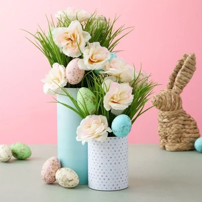 Bright Creations Juvale 50-Pack Champagne Artificial Flower Heads, Stemless Silk Cloth Roses for Wall Decor, Wedding Receptions, Faux Bouquets, Spring Decor, 3 Inch 6 Bright Creations Juvale 50-Pack Champagne Artificial Flower Heads, Stemless Silk Cloth Roses for Wall Decor, Wedding Receptions, Faux Bouquets, Spring Decor, 3 Inch - Image 4