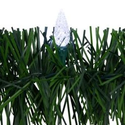 Northlight 18' x 3" Pre-Lit Pine Artificial Christmas Garland, Pure White LED Faceted Lights -Northlight Christmas Store GUEST 8f1d0233 5e1b 4ef2 9b5f 585cd3aa8260