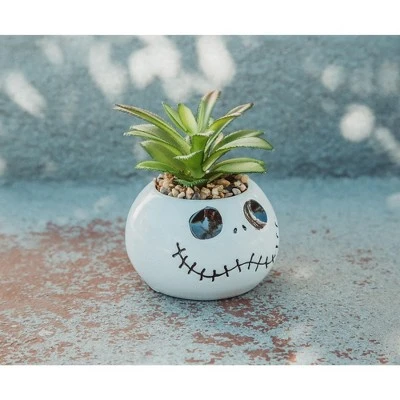 Toynk Silver Buffalo Disney The Nightmare Before Christmas Jack Skellington Ceramic Mini Planter 6 Toynk Silver Buffalo Disney The Nightmare Before Christmas Jack Skellington Ceramic Mini Planter - Image 4