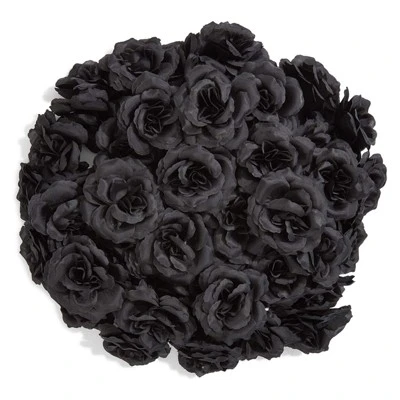 Bright Creations Juvale 50-Pack Artificial Black Roses, Stemless Silk Flowers for Wall Decorations, Wedding Receptions, Faux Bouquets, Spring Decor, 3 Inch 8 Bright Creations Juvale 50-Pack Artificial Black Roses, Stemless Silk Flowers for Wall Decorations, Wedding Receptions, Faux Bouquets, Spring Decor, 3 Inch - Image 6