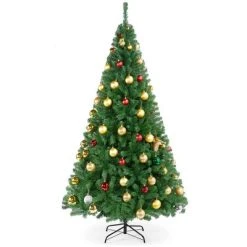 Yaheetech Artificial Christmas Tree with Stand & PVC Tips Lifelike Tree, Green -Northlight Christmas Store GUEST 905e6cd0 78f1 4caf af2a 116d9d530668