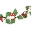 Northlight 3" x 3.25' Pre-Lit Holly and Berry Christmas Garland, Warm White LED Lights 1 Northlight 3" x 3.25' Pre-Lit Holly and Berry Christmas Garland, Warm White LED Lights -Northlight Christmas Store GUEST 90a13639 3b1a 4226 9058 0398f00b24c7