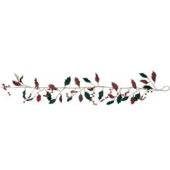 Northlight 5' Green and Red Plaid Holly with Jingle Bells Christmas Garland - Unlit -Northlight Christmas Store GUEST 90acb2ea 5f03 40cd bc77 1b6656a412ca