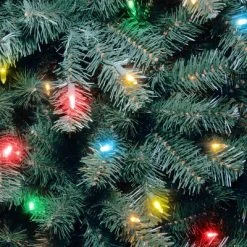 National Tree Company 7.5' Full North Valley Blue Spruce Artificial Christmas Tree Multicolored