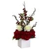 Nearly Natural 23.5-in Holiday Cheers Arrangement with Vase -Northlight Christmas Store GUEST 915f90d5 20ed 4a4f 8a21 7dd8013e4518