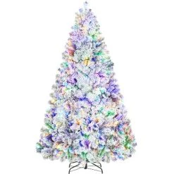 Yaheetech Pre-lit Flocked Artificial Christmas Tree -Northlight Christmas Store GUEST 92dafdef aef3 4799 a5d0 3e33f565d7da