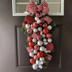 Northlight 32" Unlit Colorado Spruce Artificial Christmas Teardrop Swag -Northlight Christmas Store GUEST 949f0298 9131 4bf7 8e99 da5db2ca8a37