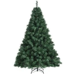 Costway 5Ft/6Ft/7Ft PVC Hinged Artificial Christmas Tree 410/648/968 Tips Holiday Decor with Metal Stand -Northlight Christmas Store GUEST 9572166f e891 4695 9533 1137a45008ee