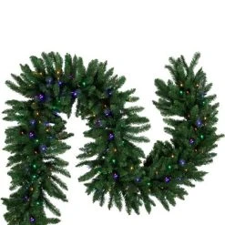 Northlight 25' x 20" Pre-Lit Buffalo Fir Artificial Christmas Garland - Multi-Color LED Lights 9 Northlight 25' x 20" Pre-Lit Buffalo Fir Artificial Christmas Garland - Multi-Color LED Lights -Northlight Christmas Store GUEST 96116e76 f057 416e 863c 796dea2351b4