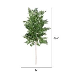 Vickerman Artificial Green Stovall Cedar Pine Artificial Series