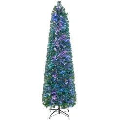 Tangkula 5/6/7/8 FT Fiber Optic Artificial Christmas Tree Prelit Pencil Christmas Tree with 361/517/697/889 Branch Tips Foldable Metal Stand 23 Tangkula 5/6/7/8 FT Fiber Optic Artificial Christmas Tree Prelit Pencil Christmas Tree with 361/517/697/889 Branch Tips Foldable Metal Stand -Northlight Christmas Store GUEST 994b16d8 15b9 4088 91f4 b6b66fd37cfa