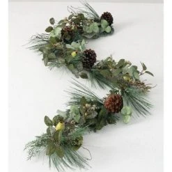 Sullivans Artificial Pine, Berry and Cone Garland 72"L Green -Northlight Christmas Store GUEST 998fdb1b c9c8 4875 9c60 d98affadb6f7