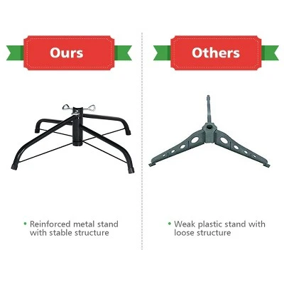 Costway 7.5ft Artificial Christmas Fir Tree 1968 Branch Tips 10 Costway 7.5ft Artificial Christmas Fir Tree 1968 Branch Tips - Image 8