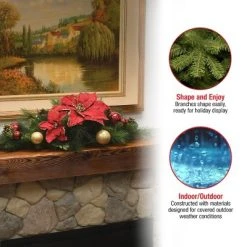 National Tree Company 30in. Decorative Collection Home for the Holidays Centerpiece -Northlight Christmas Store GUEST 9aed7501 e789 4908 b5b2 775fd7a2adfa