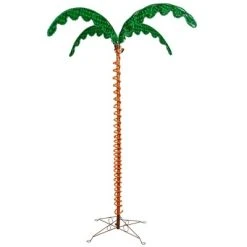 Vickerman Rope Light Palm Tree Palm