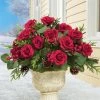 Collections Etc. Collections Etc Artificial Holiday Red Rose Bush Arrangement - Set of 3 12 X 12 X 13 -Northlight Christmas Store GUEST 9baceeb9 b50f 4c56 bb6e 94242670dbf4