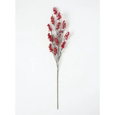 Sullivans Artificial Iced Berry Spray 41"H Brown 3 Sullivans Artificial Iced Berry Spray 41"H Brown