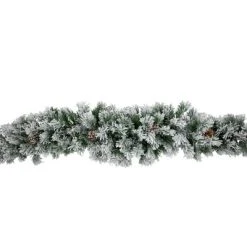 Northlight 6.75’ Unlit Flocked Pinecone Angel Pine Artificial Christmas Swag -Northlight Christmas Store GUEST 9ca0ed2a a493 451f a4fb 19706da4b748