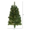 Nearly Natural 2-ft Flat Back Wall Hanging Artificial Christmas Tree with 20 Clear LED Lights 2 Nearly Natural 2-ft Flat Back Wall Hanging Artificial Christmas Tree with 20 Clear LED Lights -Northlight Christmas Store GUEST 9f1bcd16 ee2d 4616 98f5 0b2df3696be7