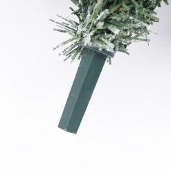 LuxenHome 3Ft Pre-Lit LED Artificial Flocked Fir Christmas Tree with Metal Pot -Northlight Christmas Store GUEST 9f44383e 06a0 4ba2 b1bb 5943acc760fa