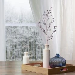 Northlight 30" Silver Glittered Artifcal Christmas Twig Spray