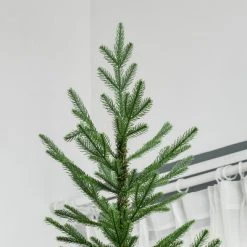 HOMCOM 9 Foot Artificial Christmas Tree, Pine Hinged Xmas Tree with Realistic Branches, Steel Base, Auto Open, Green -Northlight Christmas Store GUEST a06c7dba 0452 4990 8677 99afdbaac052