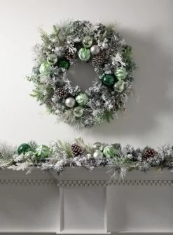 Sullivans 6' Pine & Ornament Artificial Garland 72"L Gren -Northlight Christmas Store GUEST a143886e 8a49 4fc3 b8b6 abaa3b2572a3