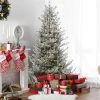 Northlight Real Touch™️ Pre-Lit Flocked Little River Fir Artificial Christmas Tree - Clear Lights - 6.5' 2 Northlight Real Touch™️ Pre-Lit Flocked Little River Fir Artificial Christmas Tree - Clear Lights - 6.5' -Northlight Christmas Store GUEST a1f6c3a9 9b64 45d3 8a02 d64216240255