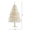 5ft Nearly Natural Pre-Lit LED White Artificial Christmas Tree Clear Lights -Northlight Christmas Store GUEST a3132c93 617c 42e9 81f2 d5c811815959