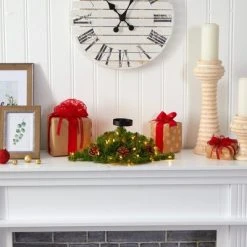 Nearly Natural 16-in Christmas Pine Candelabrum with 35 Lights and Pine Cones -Northlight Christmas Store GUEST a3ac1a93 84b6 40e1 a826 e9b471ba5be4