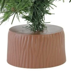 Northlight 12" Mini Canadian Pine Full Artificial Christmas Tree in Faux Wood Base - Unlit -Northlight Christmas Store GUEST a3c826f2 f589 4e06 b9cc 54743f689d48