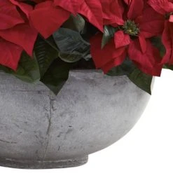 Giant Poinsettia Arrangement with Decorative Planter - Nearly Natural -Northlight Christmas Store GUEST a52ce2ad 7e6c 48ce 8c5a 8a9b06b0681f