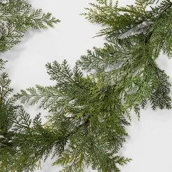 Threshold Designed W/Studio McGee Cedar Christmas Garland - Threshold™ designed with Studio McGee -Northlight Christmas Store GUEST a6480828 1893 4c08 a861 29773495cc14